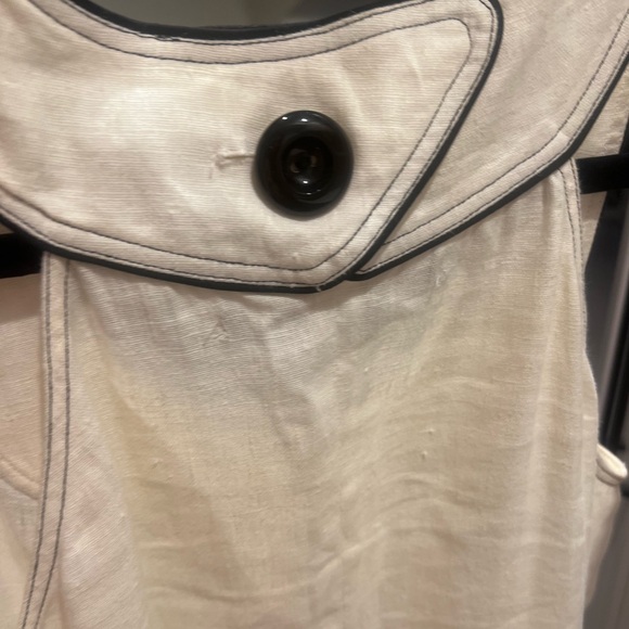 Designer linen swing dress - Picture 6 of 8